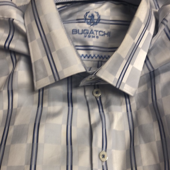 Bugatchi Men’s button-down, long-sleeve shirt. Size XL. Classic fit. - Picture 6 of 6